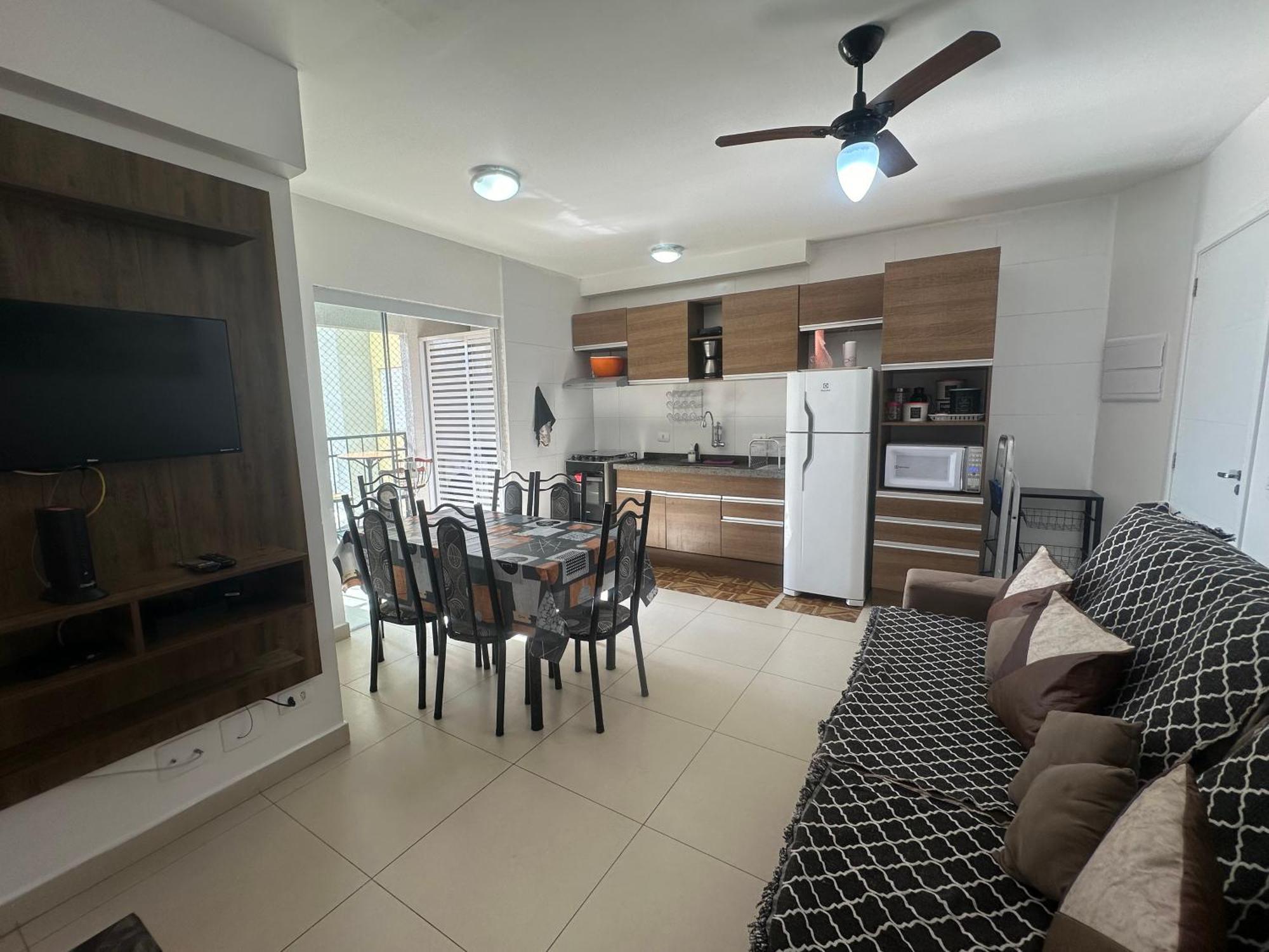 Apartamento Lindo Ap - Centro- Piscina, Churrasqueira Gourmet, Maquina Lava E Seca E Wifi -edificio Jathy Ubatuba